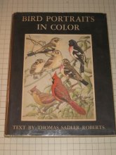 Cover art for Bird portraits in color,: Two hundred and ninety-five North American species