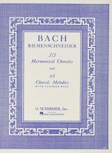 Cover art for 371 Harmonized Chorales and 69 Chorale Melodies with Figured Bass