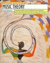 Cover art for Music Theory (HarperCollins College Outline Series)
