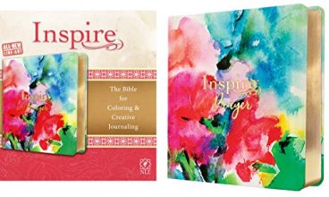 Cover art for Inspire PRAYER Bible NLT (LeatherLike, Joyful Colors with Gold Foil Accents): The Bible for Coloring & Creative Journaling