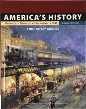 Cover art for America's History: For the Ap* Course