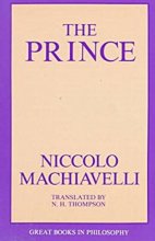Cover art for The Prince (Great Books in Philosophy)