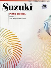 Cover art for Suzuki Piano School, Vol 2: Book & CD
