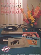 Cover art for Alfred's Basic Adult Pop Song Piano Book, Level 1 (2463)