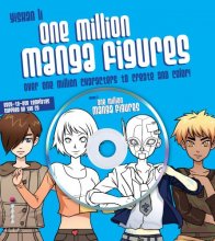 Cover art for One Million Manga Characters: Over One Million Characters to Create and Color
