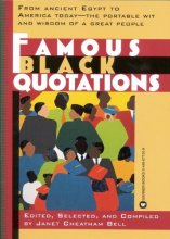 Cover art for Famous Black Quotations