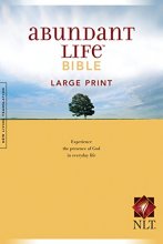 Cover art for NLT Abundant Life Bible, Large Print