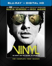 Cover art for Vinyl: The Complete First Season (BD + Digital HD) [Blu-ray]