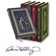 Cover art for Easton Press the Belgariad 5 Volume Set By David Eddings (Signed By The Author, Volumes 1-5)