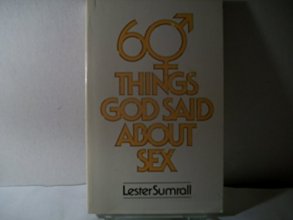 Cover art for Sixty Things God Said About Sex