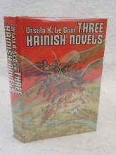 Cover art for Ursula K. Le Guin THREE HAINISH NOVELS Nelson Doubleday, NY Early Book Club Ed.