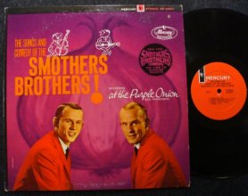 Cover art for The Songs & Comedy of the Smothers Brothers! Recorded at the Purple Onion, San Francisco