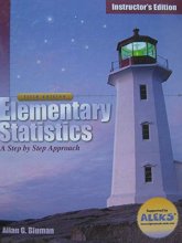 Cover art for Elementary Statistics A Step by Step Approach 5th Edition Instructor's Edition