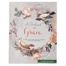 Cover art for A Garland of Grace: An Inspirational Adult and Teen Coloring Book Featuring Proverbs Scripture
