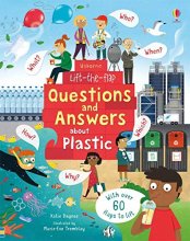 Cover art for Lift-the-Flap Questions and Answers About Plastic (IR)