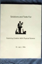Cover art for Exploring Creation With Physical Science Solutions And Tests