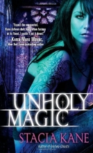 Cover art for Unholy Magic (Downside Ghosts, Book 2)