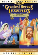 Cover art for Greatest Heroes and Legends of the Bible (The Nativity/ The Miracles of Jesus)