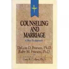 Cover art for Counseling and Marriage (Resources for Christian Counselors Series)