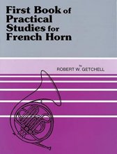 Cover art for First Book of Practical Studies for French Horn