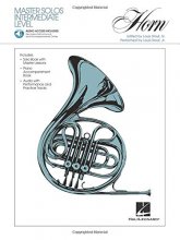 Cover art for Master Solos Intermediate Level - French Horn: Book/Online Audio