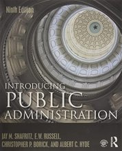 Cover art for Introducing Public Administration