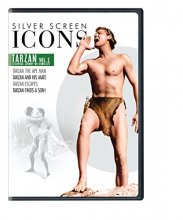 Cover art for Silver Screen Icons: Johnny Weissmuller as Tarzan, Volume 1 (4FE)