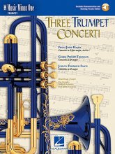 Cover art for Three Trumpet Concerti: Music Minus One Trumpet