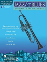Cover art for Jazz & Blues: Play-Along Solos for Trumpet