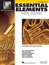 Cover art for Essential Elements for Band - F Horn Book 1 with EEi