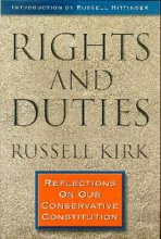 Cover art for Rights and Duties: Reflections on Our Conservative Constitution