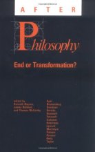 Cover art for After Philosophy: End or Transformation?