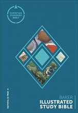 Cover art for CSB Baker Illustrated Study Bible, hardcover