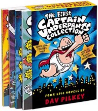 Cover art for The First Captain Underpants Collection (Books 1-4)