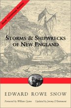 Cover art for Storms and Shipwrecks of New England (Snow Centennial Editions)
