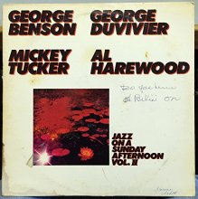 Cover art for George Benson / George Duvivier / Al Harewood / Mickey Tucker Jazz On A Sunday Afternoon Vol. II vinyl record