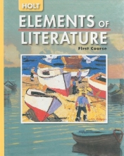 Cover art for Holt Elements of Literature, First Course