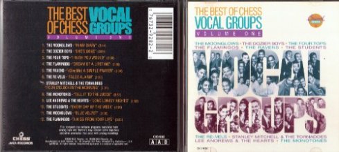 Cover art for Best of Chess Vocal Groups Vol 1