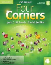 Cover art for Four Corners Level 4 Full Contact with Self-study CD-ROM