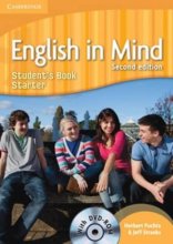 Cover art for English in Mind Starter Level Student's Book with DVD-ROM