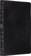 Cover art for ESV Classic Reference Bible, Genuine Leather, Black, Black Letter Text