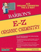 Cover art for E-Z Organic Chemistry (Barron's E-Z Series)