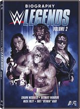 Cover art for Biography: WWE LEGENDS VOLUME 2 DVD