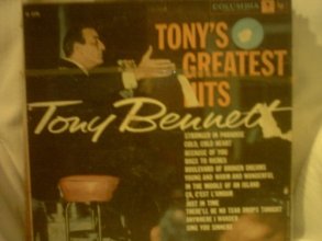Cover art for TONYS GREATEST HITS [LP VINYL]