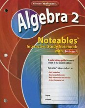 Cover art for Algebra 2, Noteables: Interactive Study Notebook with Foldables (MERRILL ALGEBRA 2)
