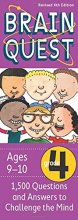 Cover art for Brain Quest 4th Grade Q&A Cards: 1,500 Questions and Answers to Challenge the Mind. Curriculum-based! Teacher-approved! (Brain Quest Decks)