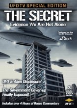Cover art for UFO - The Secret, Evidence We Are Not Alone - 3 DVD Set
