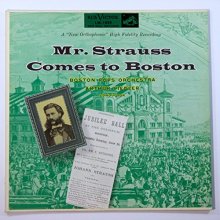 Cover art for Mr. Strauss Comes to Boston