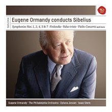 Cover art for Eugene Ormandy Conducts Sibelius