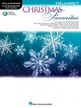 Cover art for Christmas Favorites: Trumpet (Hal Leonard Instrumental Play-along)